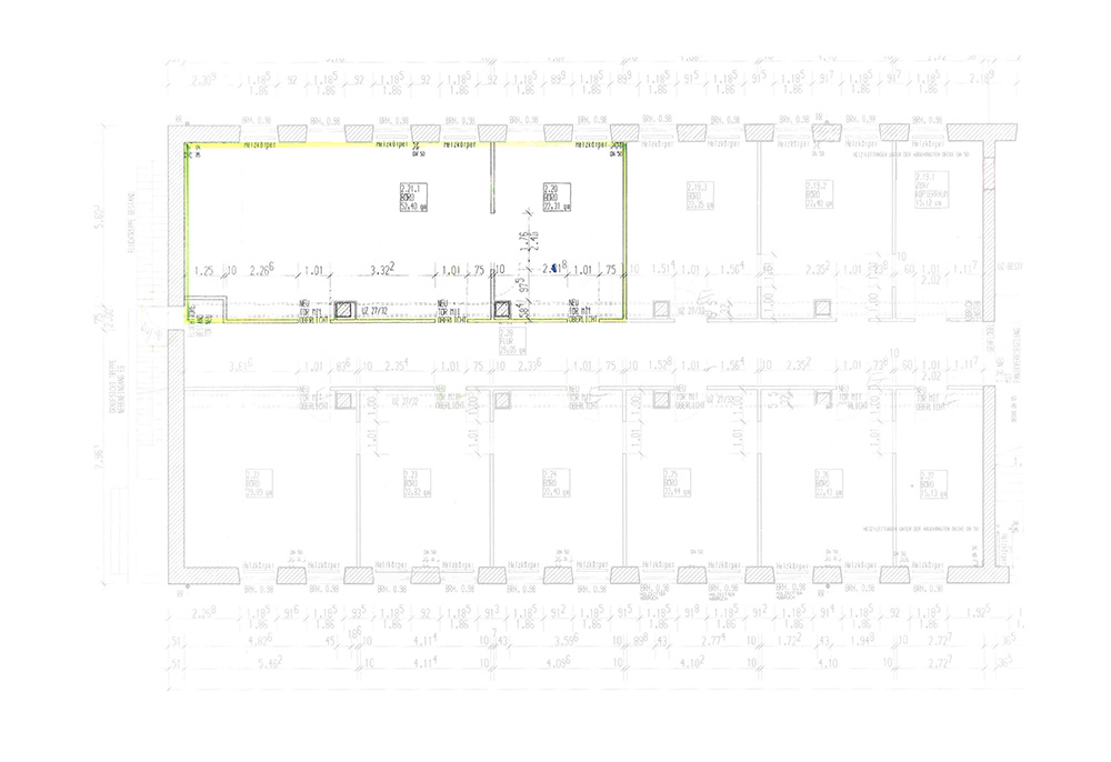 Grundrissplan igz raum 2.20