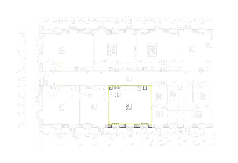 Grundriss IGZ Raum 1.23